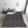 Outlander Tartan - Fraser Tartan Blanket Flannel Super Soft Sofa Throw Blankets For Couch Bedding Office Throws Bedspread Quilt 4
