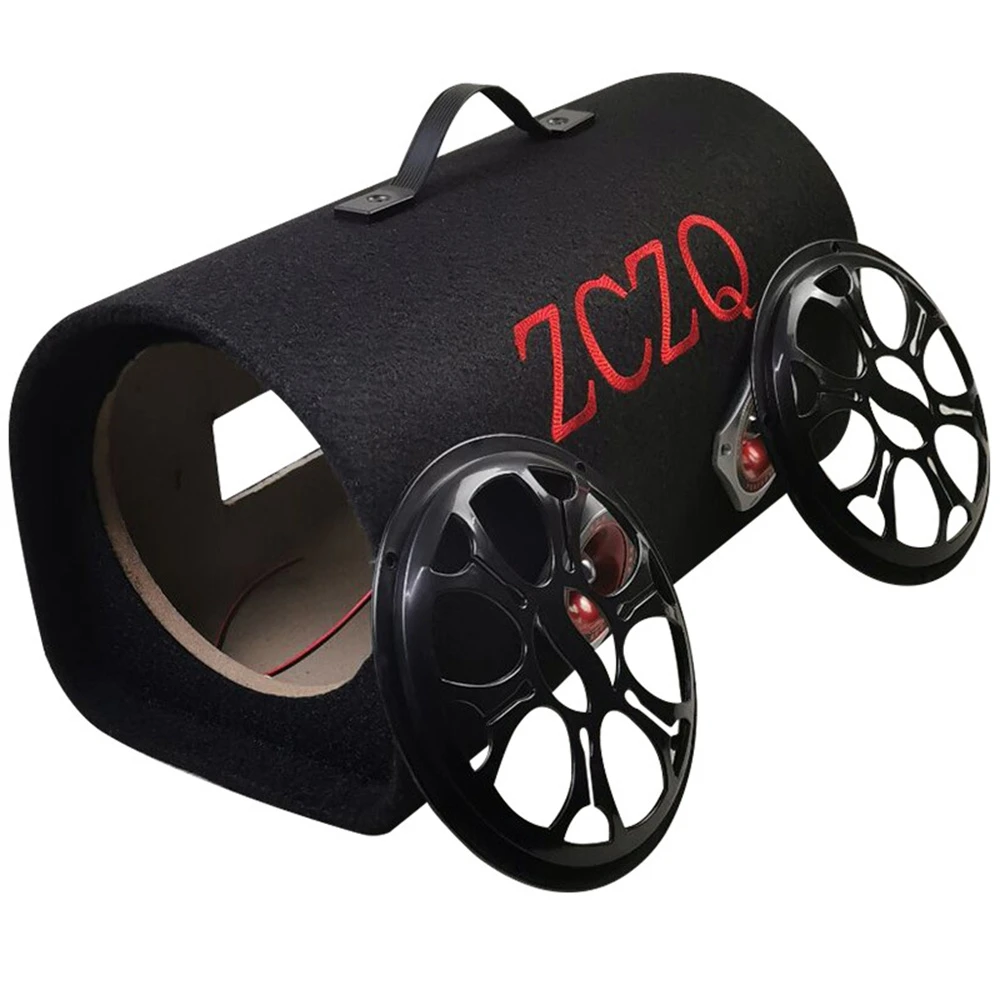 Vehicle Audio Modification Wooden Box Accessories 8- Inch Tunnel Dual Bass/Dual Treble Shell for Car/Home subwoofer Empty Box