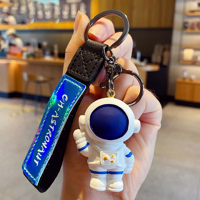 Spaceman Ornament Keychain Cartoon Astronaut Key Chain For Children Space  Man Fans Souvenirs Bag Charms Fashion Keyring - AliExpress
