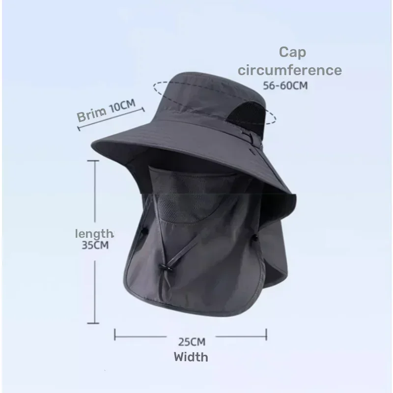 UV Protection Fishing Sun Hat 6