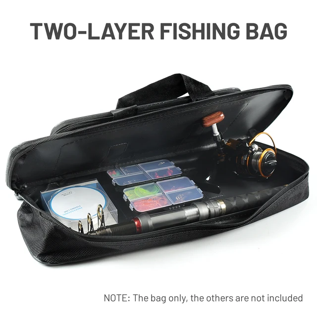 45cm/50cm/60cm Fishing Rod Bag Water-repellent 600d Oxford Cloth Fishing  Rod Reel Case Bag Fishing Tackle Tool Storage Bag - Fishing Bags -  AliExpress