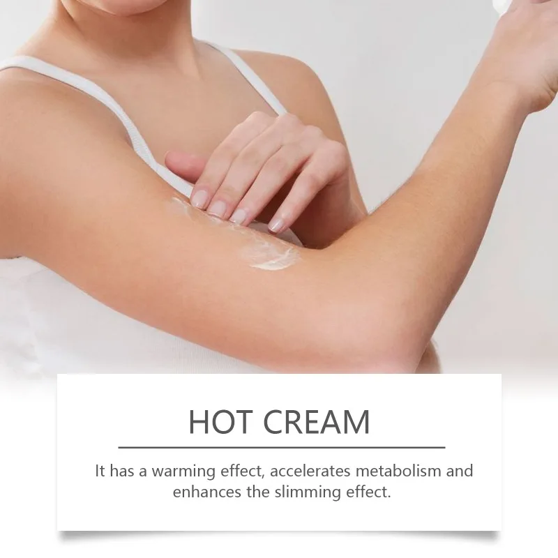 Hot Cream Fat Burning Cream Body Firming Elegant Light Body Gentle Herbal Comfort Massage Anti Cellulite Slimming Safe