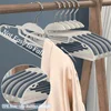 Hanger 10Pcs Anti-Slip Grey Multifunctional Wet and Dry Household Hanger Suitable for Hanging Storage Clothes Bedroom Ward 2