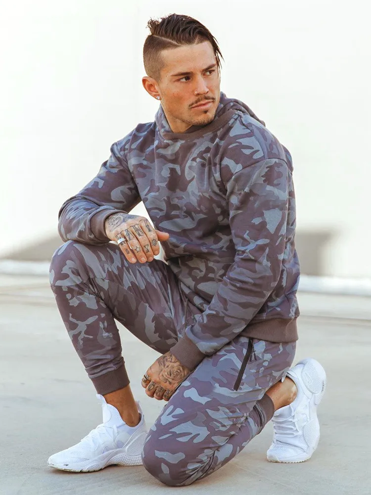 Camouflage Joggers Sweatpants Men Casual Pants sport jogging trousers Gym Fitness Workout Sportswear Trousers Male Running Sport Cotton Trackpants