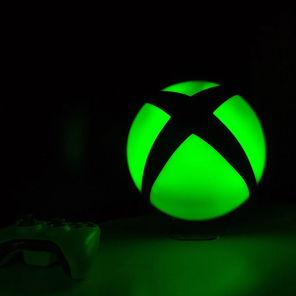 3D LED Light For Xbox Game Icon Neon Night Lamp RGB Flashing Cool Gift ...