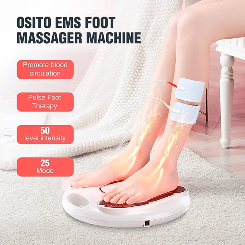 

Shiatsu Foot Massager Home Roller Airbag Electric Foot Massager Relieve pain Heater Foot Detox Machine Massage Spa