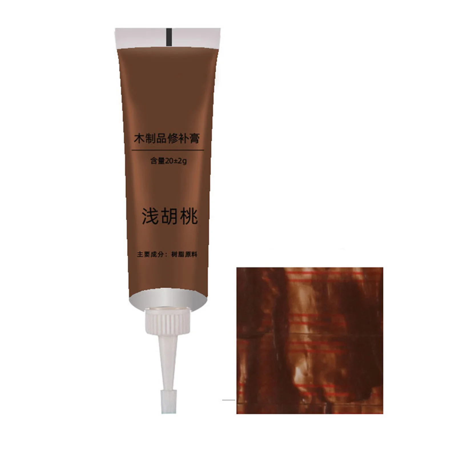 Wood Putty Furniture Repair Cream Oak/ Veneer/ Walnut Color Table Surface Scorch Scratch Repair Paste DIY Furniture Kit wood filler
