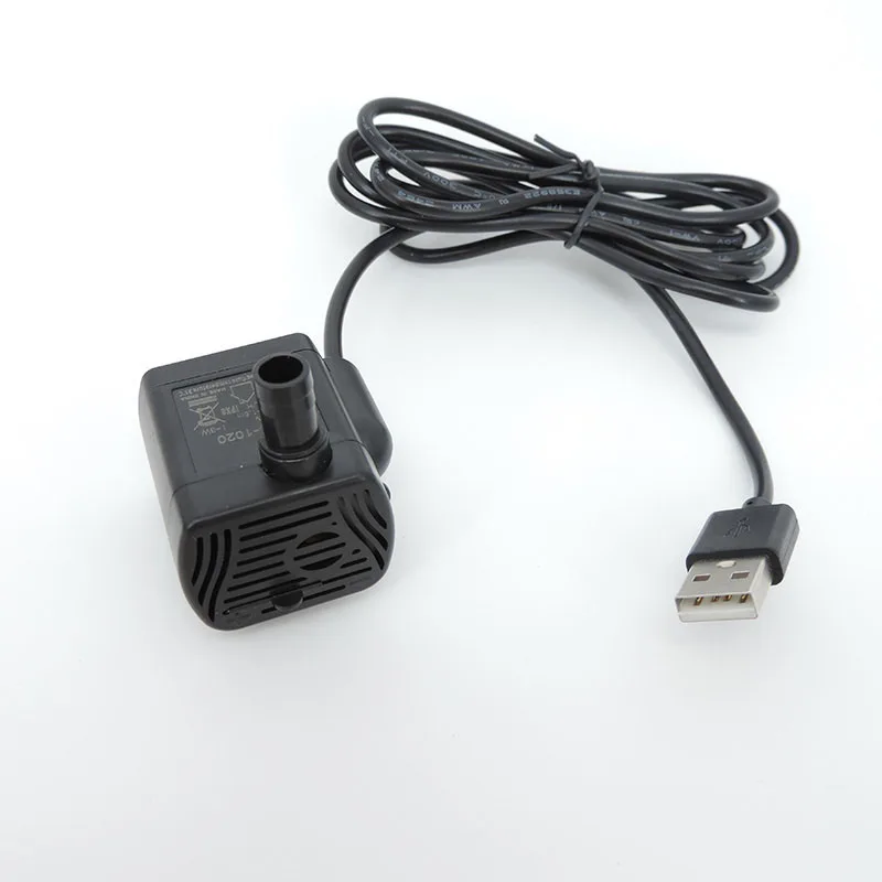 Pompe à eau USB 5V, 200L/H, filtre de radiateur, faible bruit, moteur sans balais, accessoires réglables, SubSN