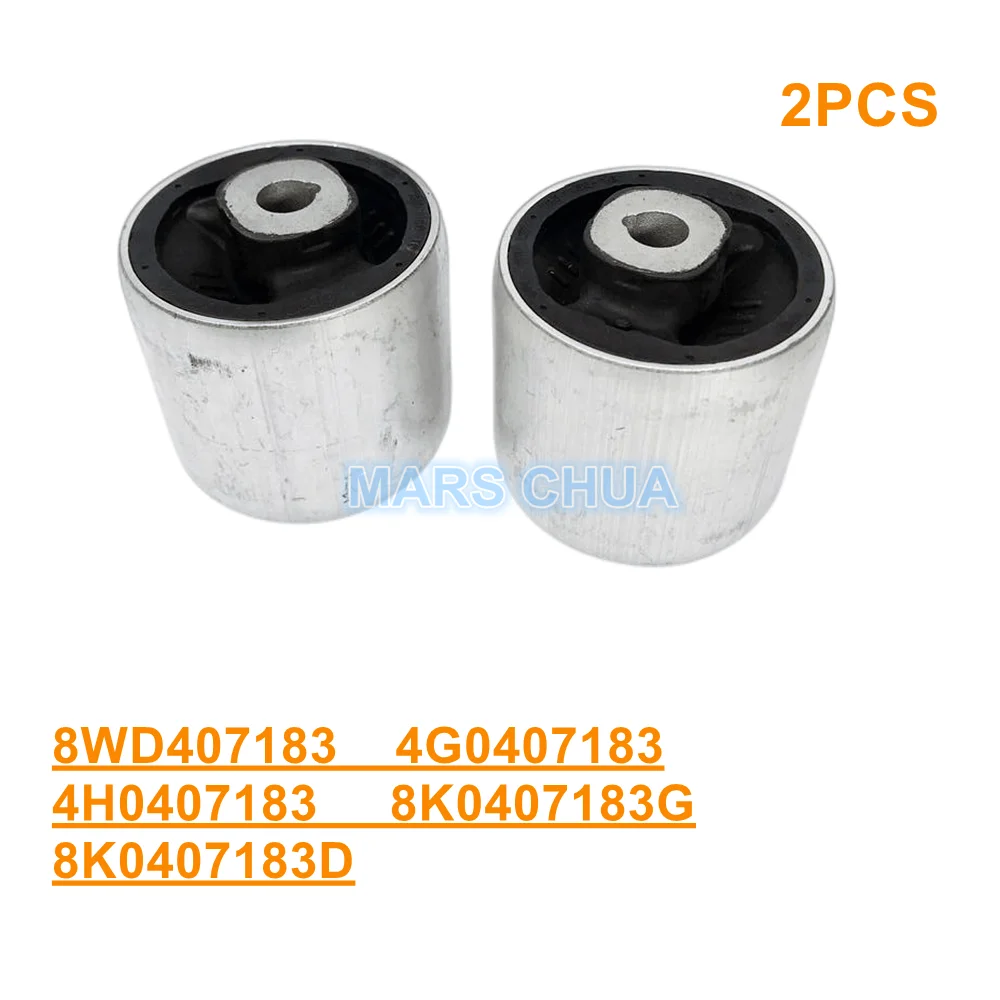 Control Arm Bushings Kit 10PCS 4H0407515 8K0 4G0407515 8K0407183F 4E0407181B 4G0407182 for Audi Q5 Front Upper and Lower Control Arm Bushings Kit