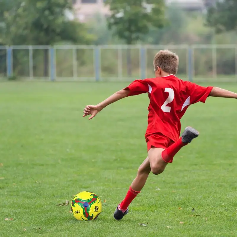 Outdoor PVC Football Kids Training Soccer Balls Durable Size 5 Soccer Balls For Kids Playing Gifts For Christmas Birthday 6
