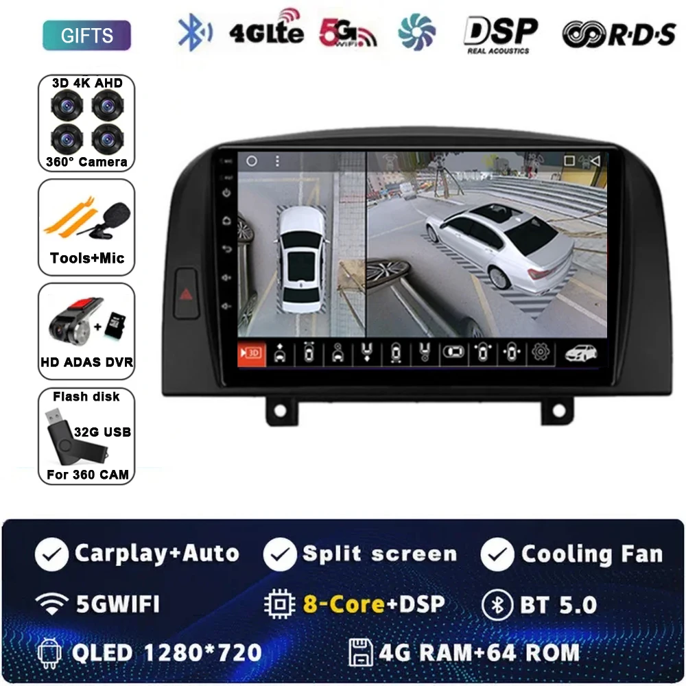 4G-64G 360 DVR