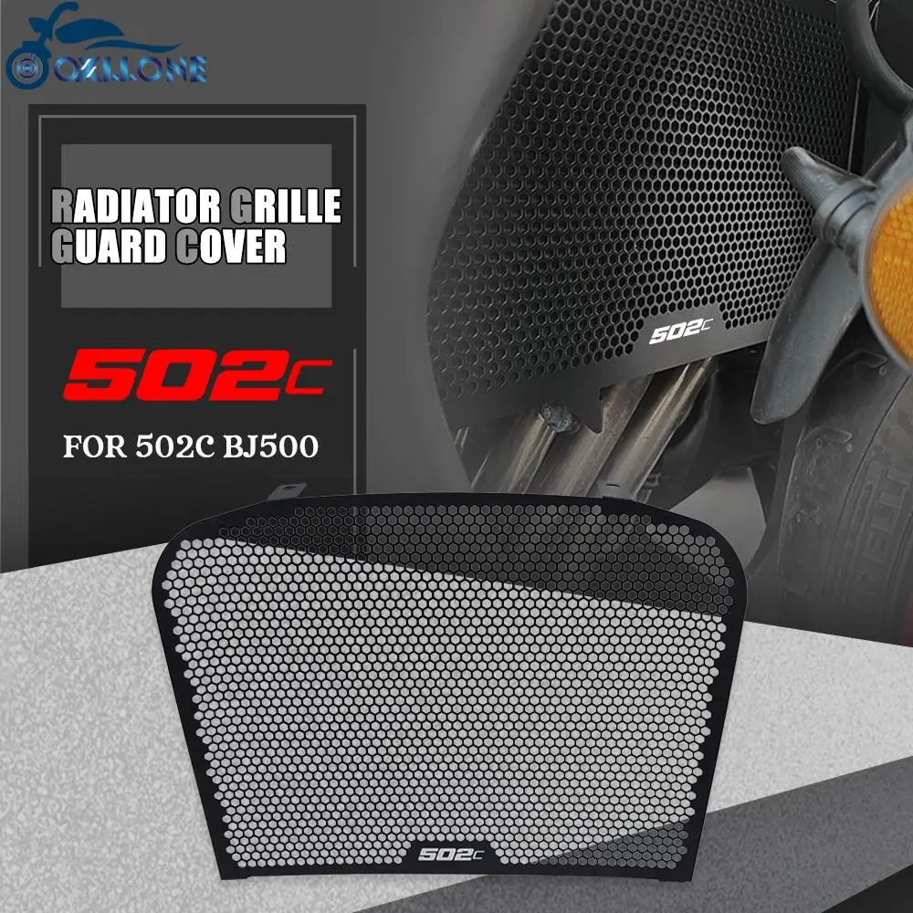 

Motorcycle Accessories Radiator Grille Cover Guard Protection Protetor For benelli 502C BJ500 502 C BJ 500 2018 2019 2020 2021