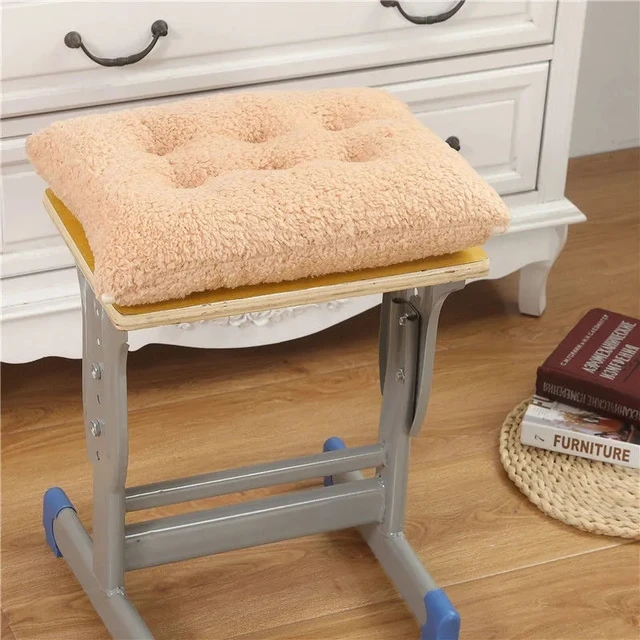 Seat Pillows for Chairs Cushions for Chairs Seat Cushion Student Classroom  Office Sedentary Seat Cushion Dormitory Floor Chair Winter Small Stool Car