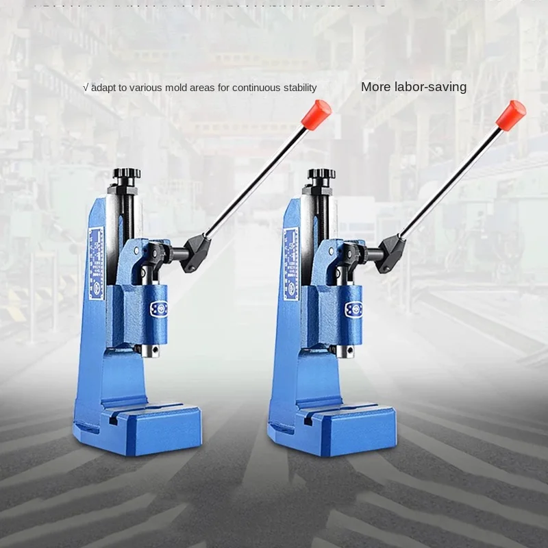 J03-0.4A Small Manual Press Desktop Manual Punching Nominal Press Hand Beer Punching Machine 4KN tools