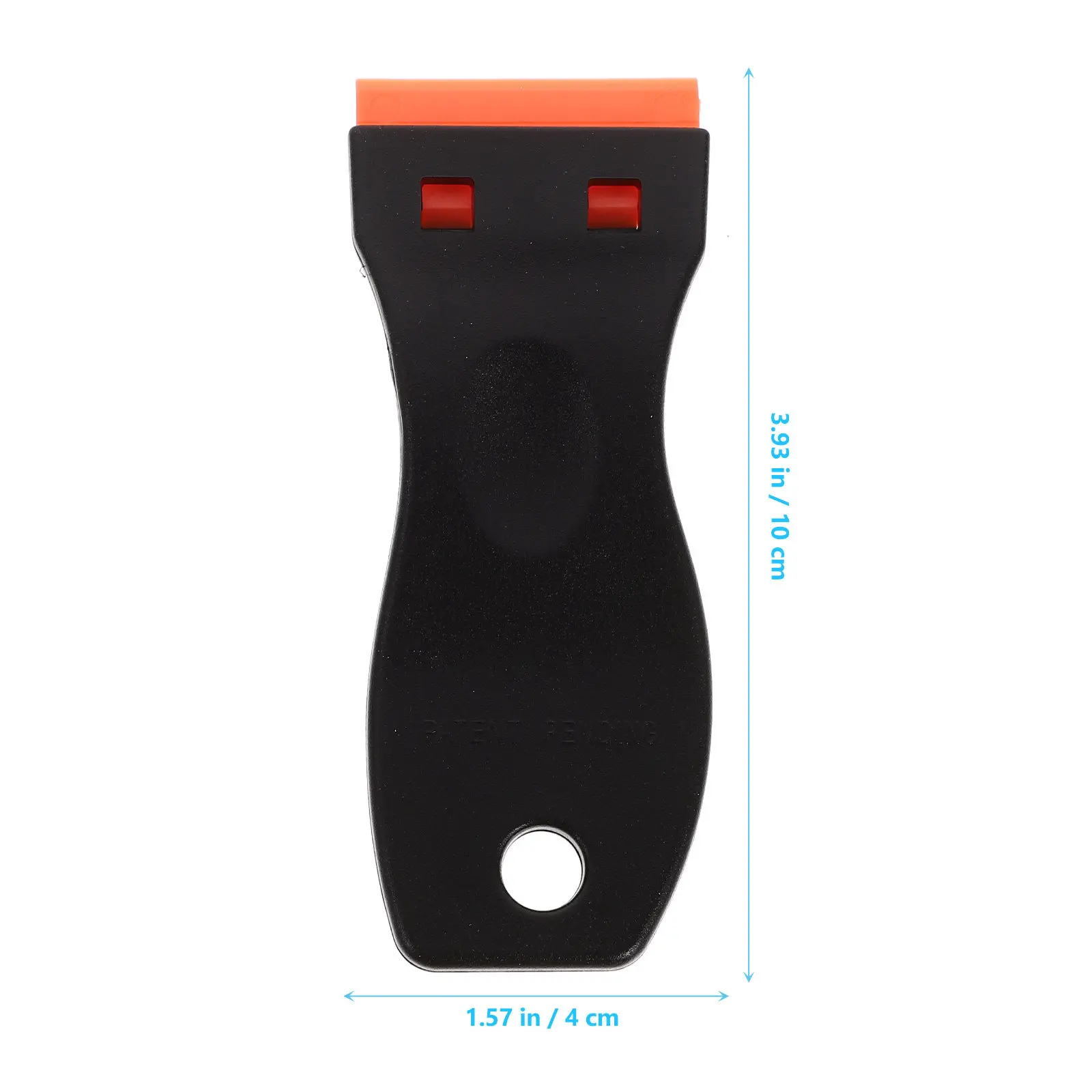 1 세트 플라스틱 블레이드 스크레이퍼 키트 유리창 라벨용 접착제 제거 도구 필름 제거 플라스틱 스크레이퍼 블레이드 청소