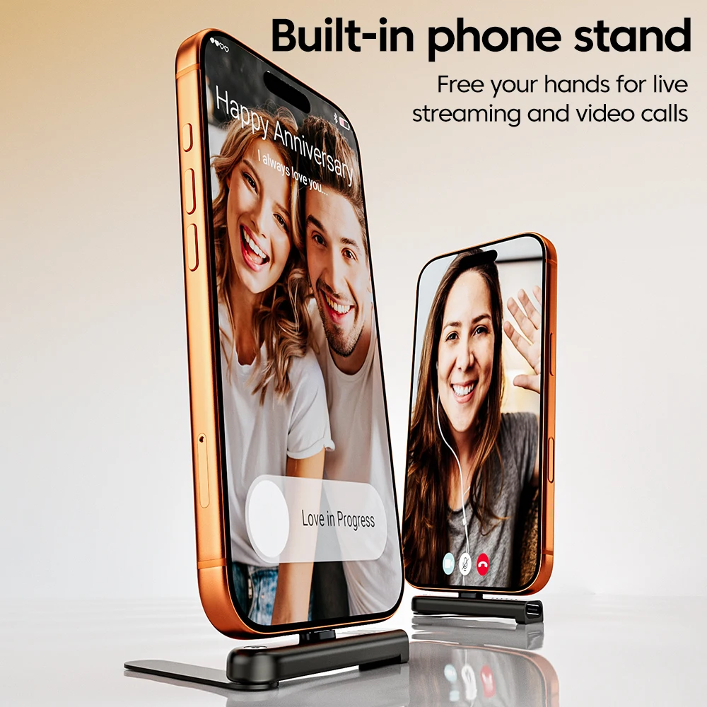 2 in 1 접이식 휴대폰 거치대 USB 타입 C to 타입 C 어댑터 240W 고속 충전 데이터 90도 커넥터 USB C to C 360도 회전 °   회전 가능