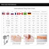 Serenity 4ct Ice Flower Cut D Color Moissanite Rings For Women Wedding Bridal S925 Sterling Silver Rings Plated 18K Fine Jewelry 6