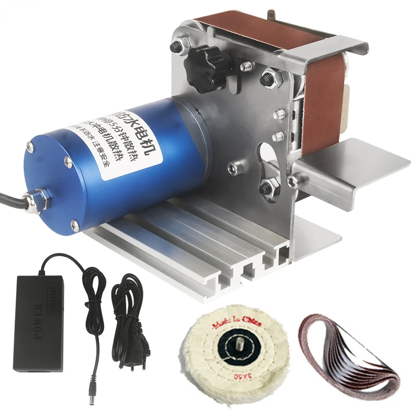 

Belt Sander Electric Mini Waterproof motor belt grinding machine knives 30*330mm Belts Grinder Sharpener Cutter Knife Edges
