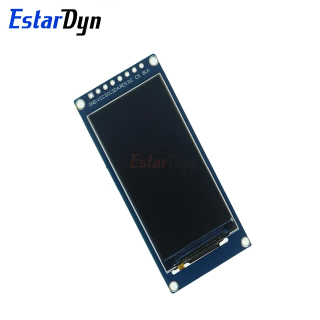 Estardyn 1,9-дюймовый IPS полноугольный TFT-экран ЖК-экран цветной дисплей модуль SPI последовательный порт высокой четкости 170x320 4