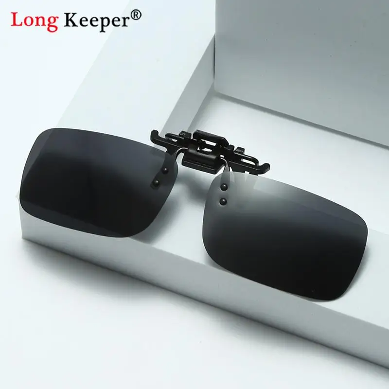 Longkeeper Rimless Polarized Clip On Sunglasses Women Men Sport