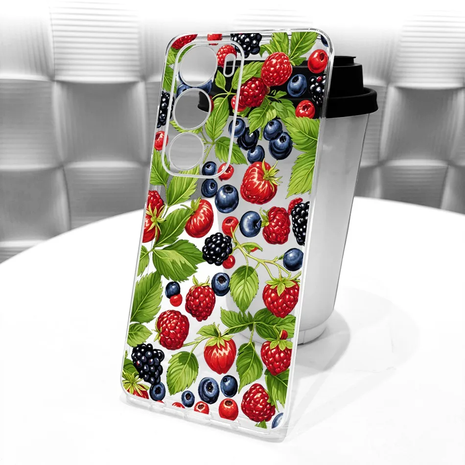 Transparent TPU Soft Silicone Phone Case - New Simple Style