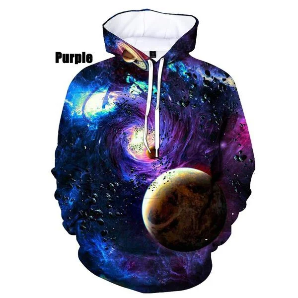 

2022 Space Galaxy Graphic Hoodies Hooded Men/Women 3d Sweatshirts hoodies Print Colorful Nebula Thin Autumn Sweatshirts XS-5XL