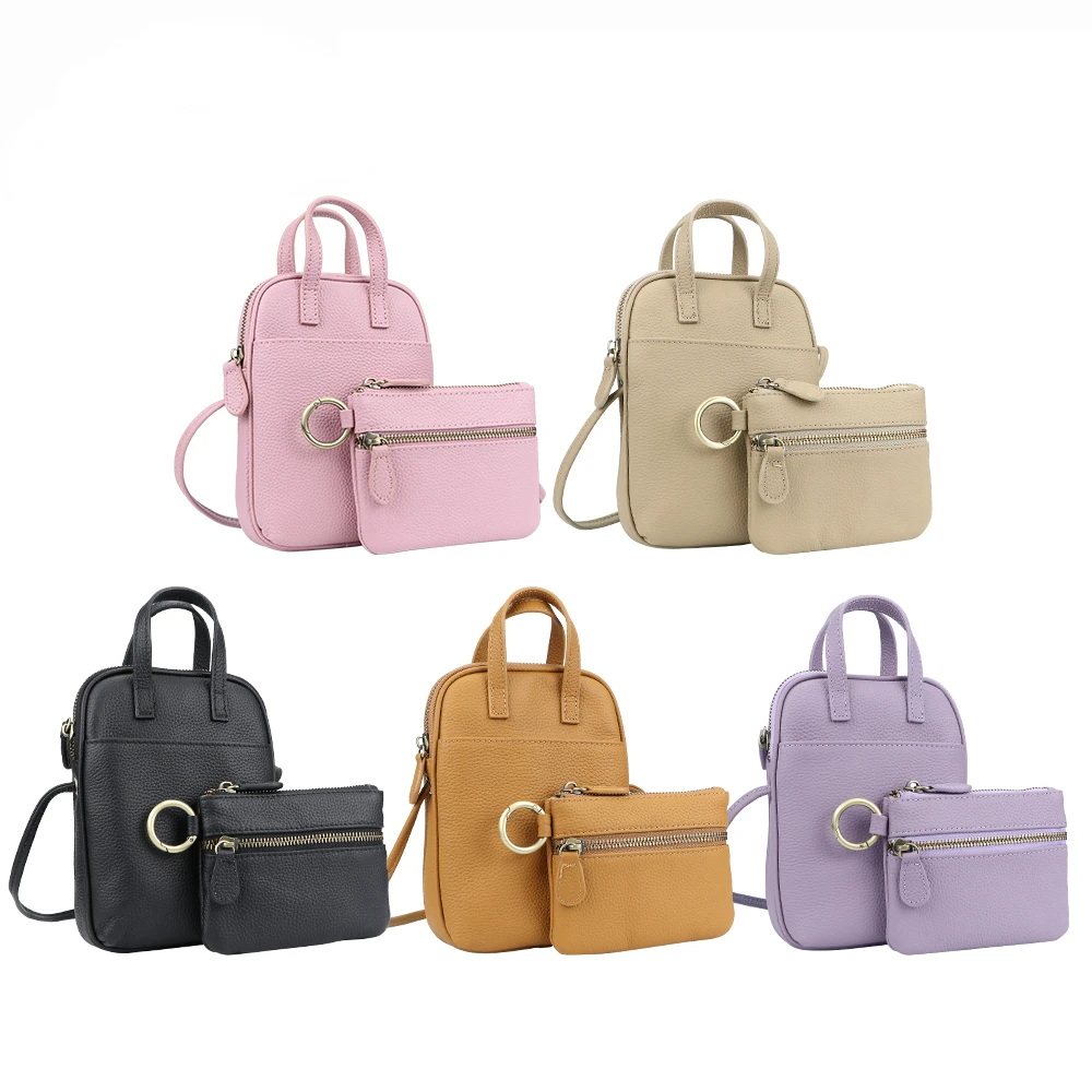 URBAN MASTERLuxury Soild Shoulder Crossbody Bags for Women Genuine Cow Leather Fashion Simple Phone Purse Small Square Bag 1590