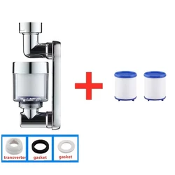 Universal Rotation Filter Nozzle with Splash-Proof Design for Kitchen and Washbasin Faucets (Faucet aerator set)