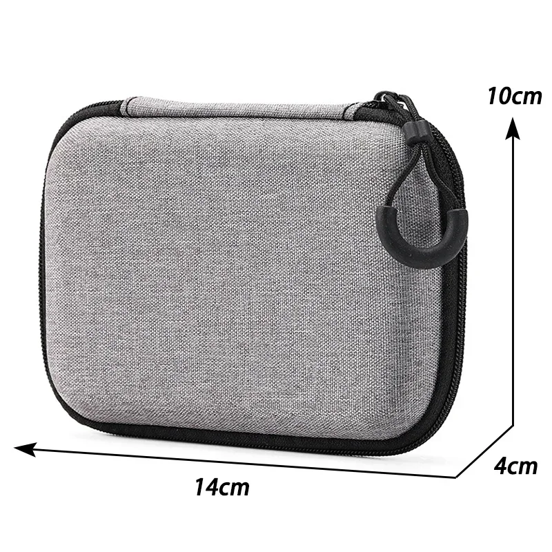 Compact Shockproof Digital Storage Bag - Portable Protective Case for Electronics and Accessories