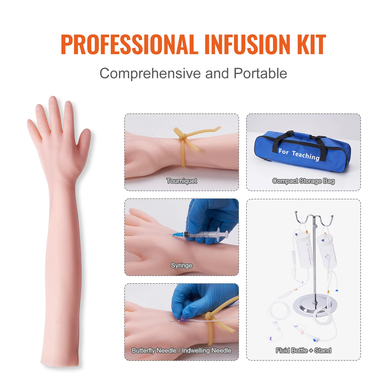 Phlebotomy Practice Kit for IV Training