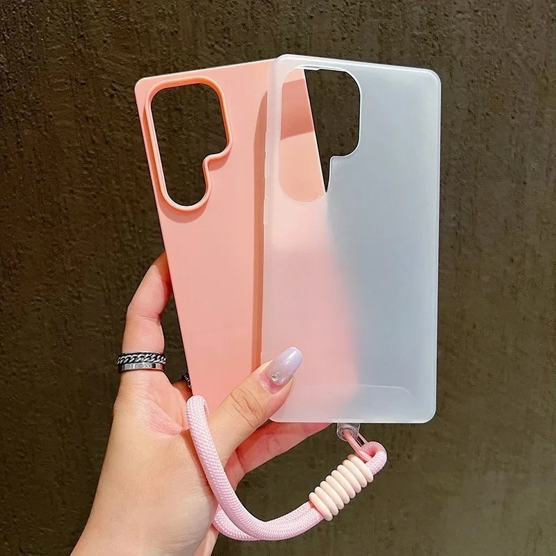 Candy Clear Case with Hand Strap