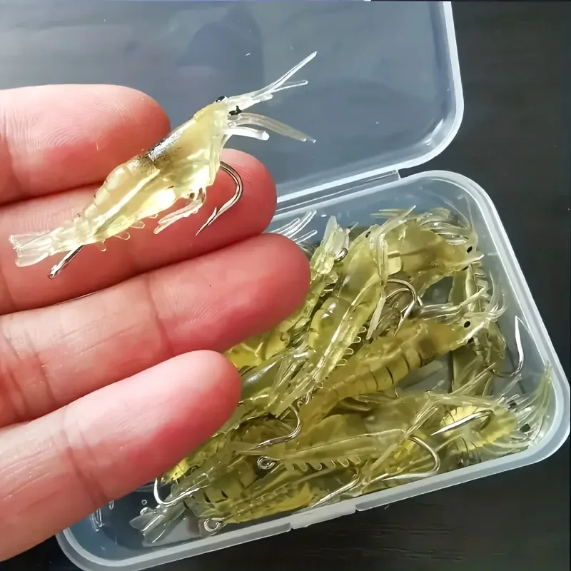 Fishing Lure 510/20pcs Shrimp Lures for Freshwater Saltwater
