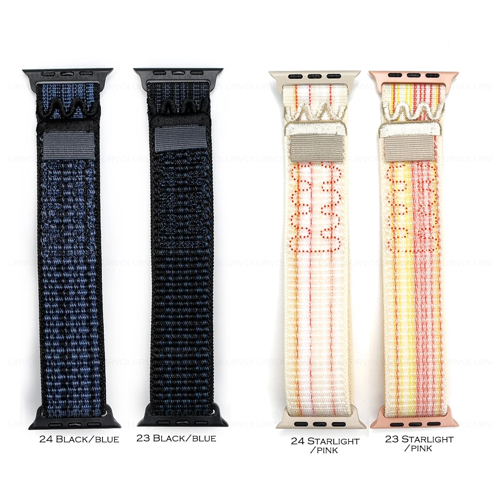 URVOI N Sport Nylon Loop Woven Strap with Pull Tab