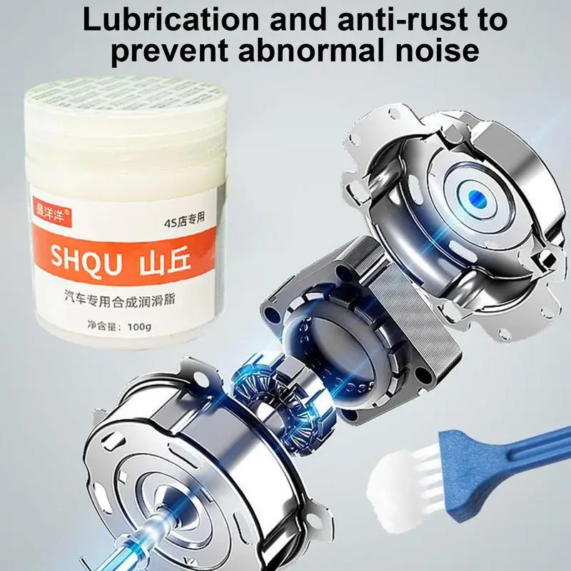 Car Grease Lubricant Temperature Resistant Brake Grease Paste Car Care Accessories For Door Handle Rear Mirror Brake Hinge silicone grease lubricant