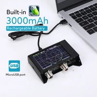3G SAA-2N NanoVNA V2 Antenna Analyzer Shortwave HF VHF UHF With 4.0 Inch TFT LCD Touching Display Vector Network Analyzer Kit 2