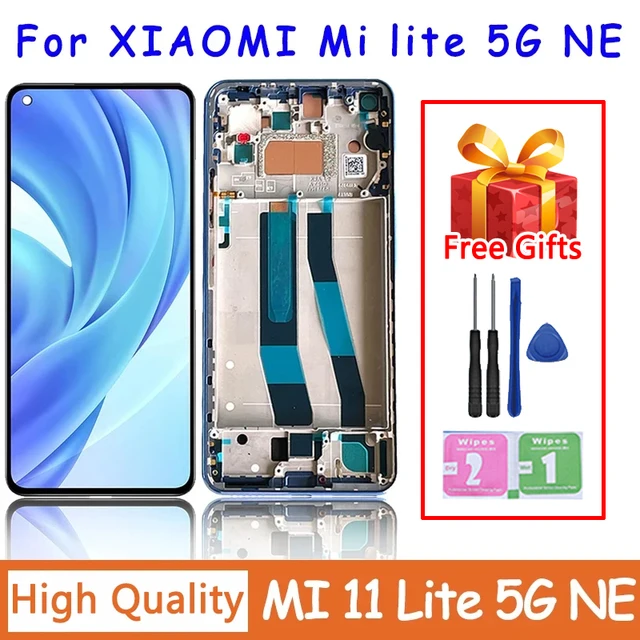 Xiaomi 5g &Eacute;cran LCD Compatible Xiaomi Mi 11 Lite 4G/5G - Remplacement Display Tactile M2101K9AG M2101K9AI Xiaomi 11 Lite 5g
