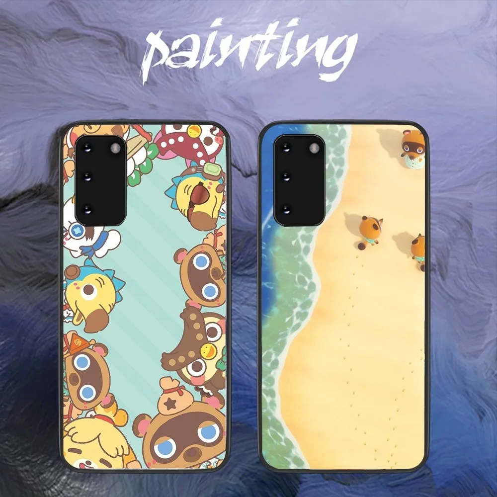 

Animal C-Crossing Mousepad For Samsung S 9 10 20 21 22 23 30 23 24 plus lite Ultra FE S10lite Fundas
