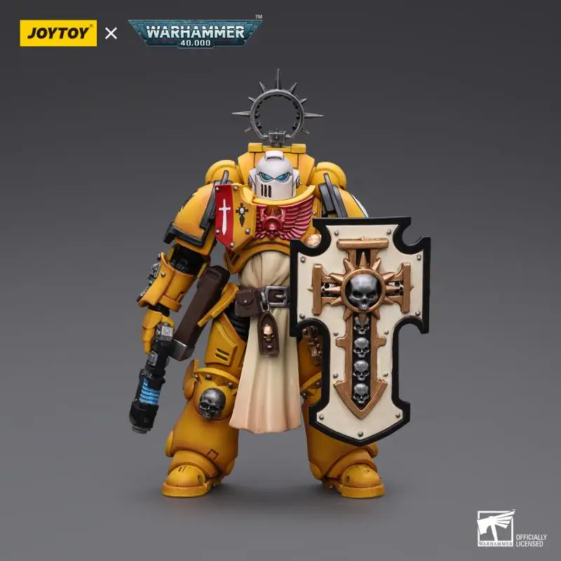 

[Pre-Sale] Joytoy&warhammer 40000 Primaris Space Marines Imperial Fists Bladeguard Veteran Action Figure Free Shipping Model Toy