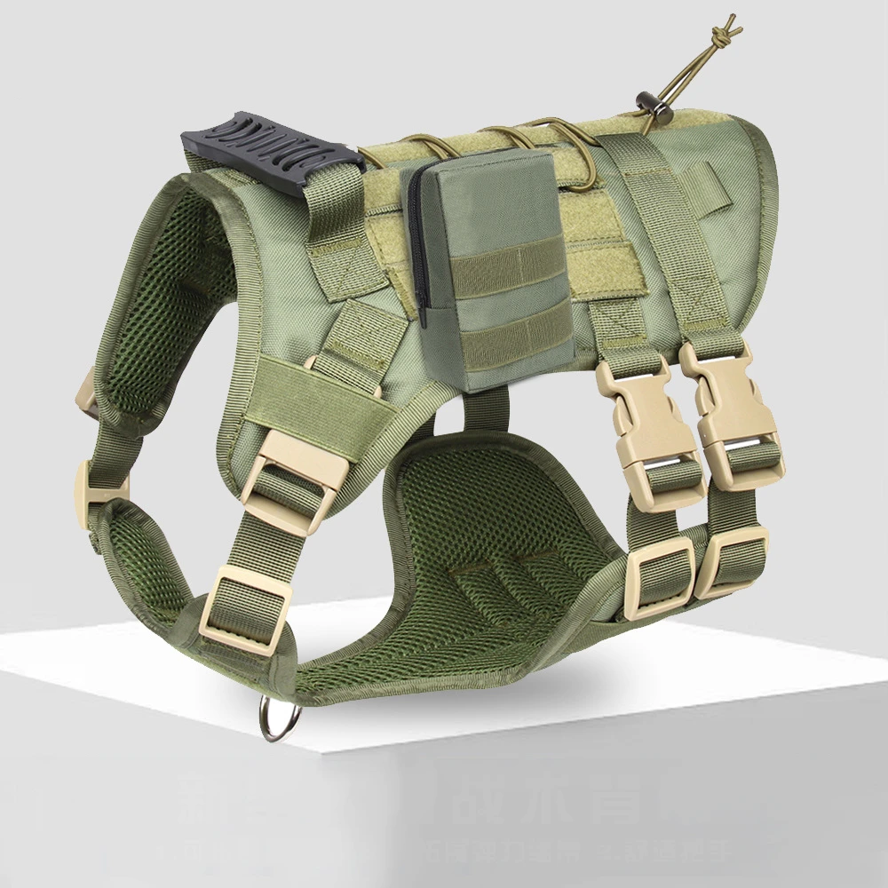Tactical Dog Harness Military Pet German Shepherd Doberman K9 Pet