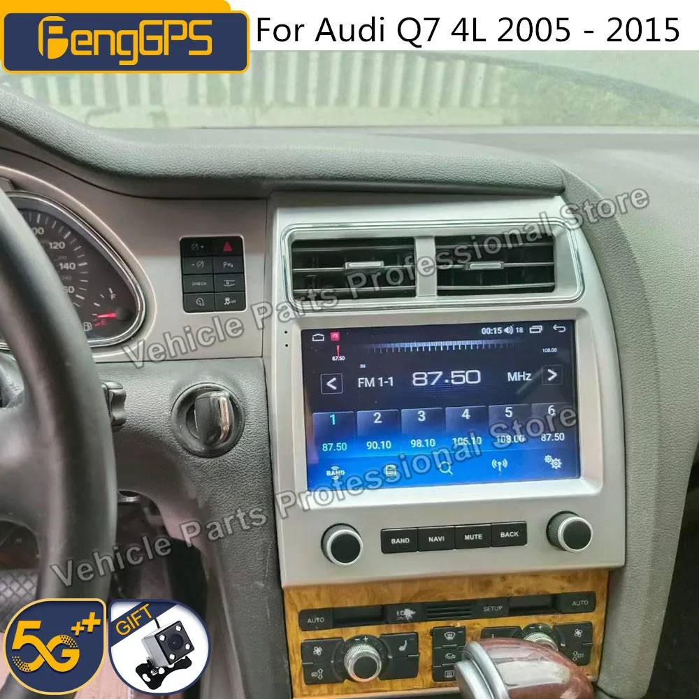 Para Audi Q7 4L 2007-2015 Android Radio de coche 2Din receptor estéreo ...