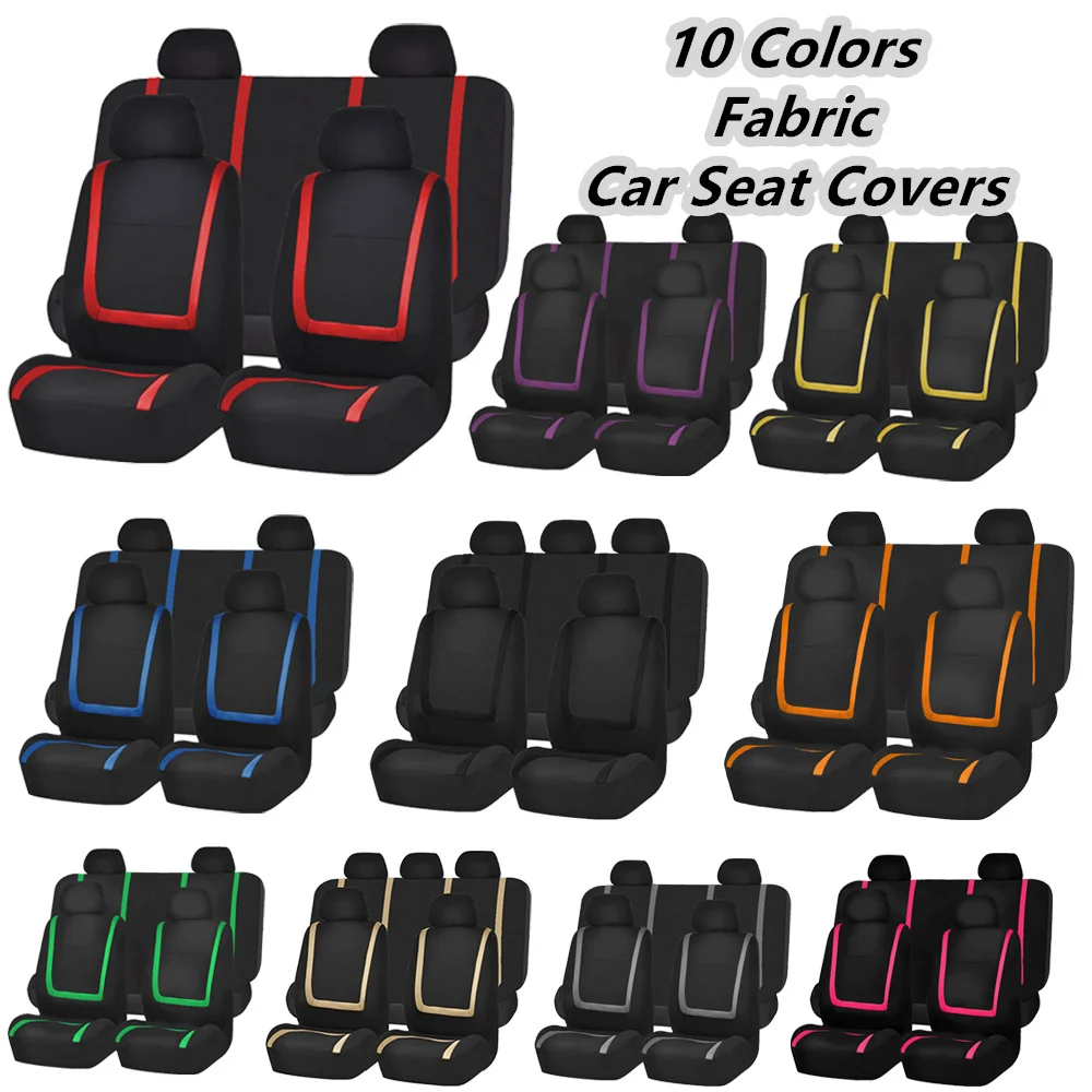 

Fabric Car Seat Covers For OPEL Aatara Astra Mocha Omega Grandland x Corsa Adam insignia Zafira Auto Seat Cushion Cover Parts