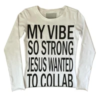 Haut court à manches longues pour femmes, Streetwear Y2K, Vintage, Harajuku, Gothique, Hip Hop, Emo Girl, T-shirt décontracté, Sexy, Slim, Chic, Imprimé, Grunge, Punk 6