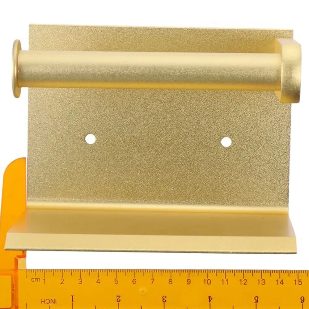 Toilet Paper Holder Antique Brushed Gold with Phone Shelf 304 Stainless Steel Tissue Roll Holder Tissue Bathroom
