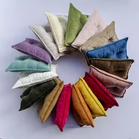 Newborn  Photography Props Posing Velvet Poses  Cushion Mini baby Pillow Mat  Photography Accessories 5