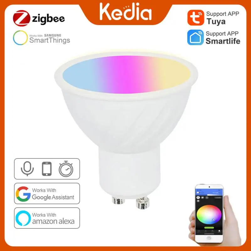 

Smart Led Downlight Color Changing Warm Cool Light Intelligent Voice Control Wifi Ceiling Light Multiple Modes Over 30000 Hours
