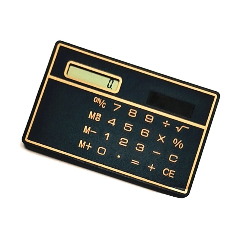 Small Basic Standard Calculator Solar Powered Calculator with 8 Digit Clearly Display and Sensitive Button for Business