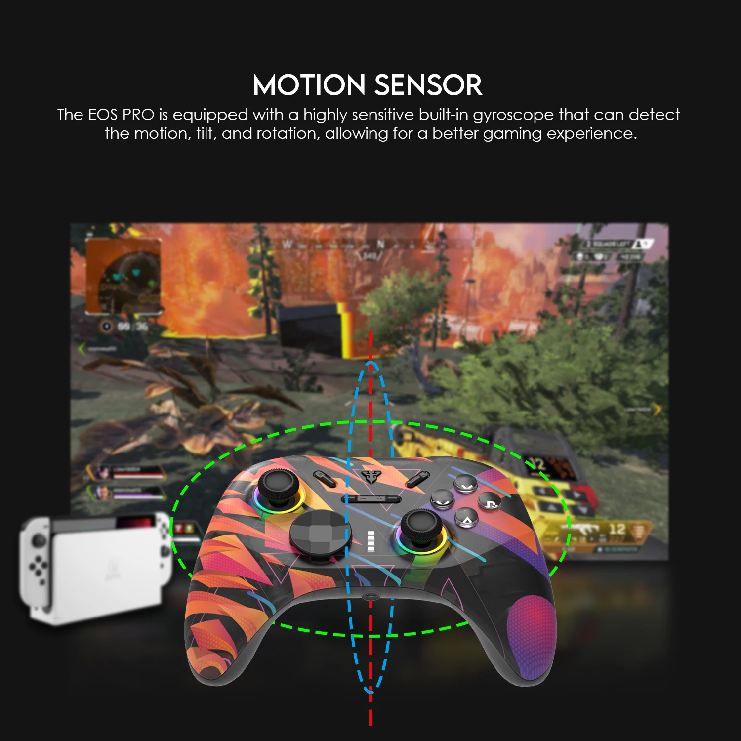 FANTECH EOS PRO WGP15  е, PC Ʈѷ, PC  ȣȯ, ȵ̵ iOS , ġ, , Ȧ ̽ƽ