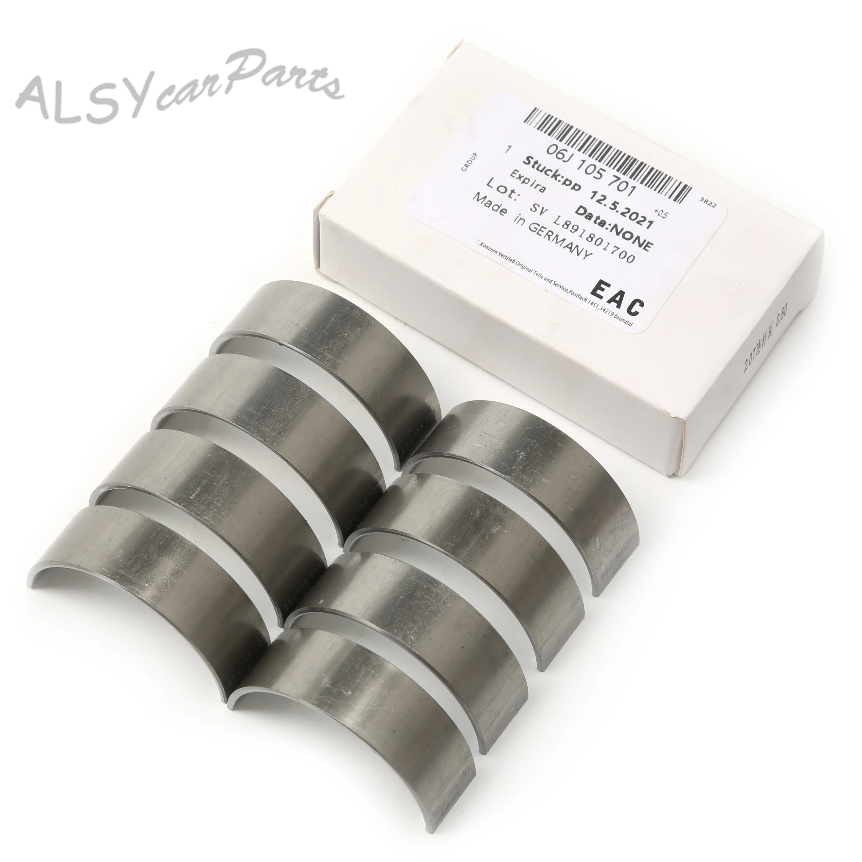 

Car Connecting Rod Bearings Set Oversized 0.5MM 06J105701 For VW CC Eos Tiguan Audi A4 TT Skoda Seat Altea 2007-2015 06H105701D