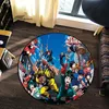 Anime My Hero Academia Carpet 3D printed Cartoon round rug living room bedroom child study room decoration round rug floor mat 1
