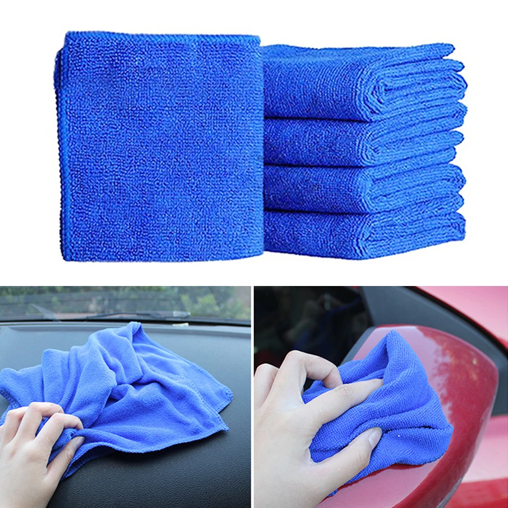 Paint Cleaner Absorbent Towel Thicken Microfiber Suede Cloth Auto Car Motorcycle Cleaning Care